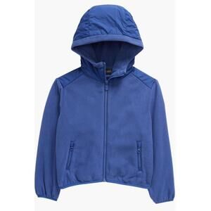 New Save The Duck Kids' Neville Fleece Zip Up Hoodie  Eclipse Blue Size 3 Years